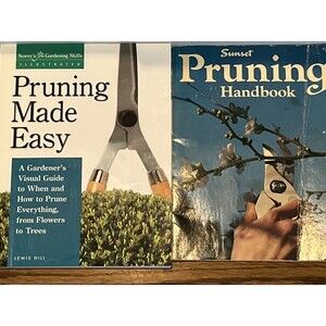 Lot of 2 Pruning Books Reference Guides Soft Cover Gardening Landscaping